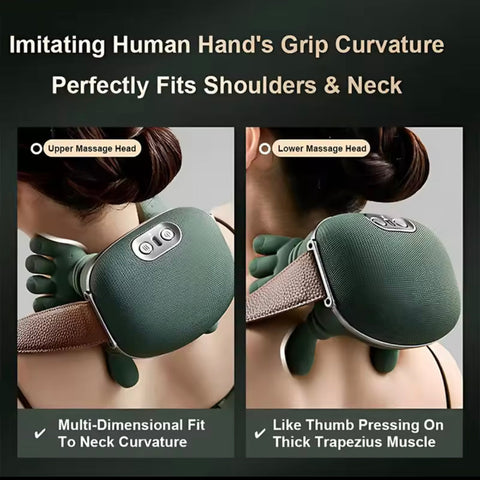 Heated Pillow Neck &amp; Back Massager