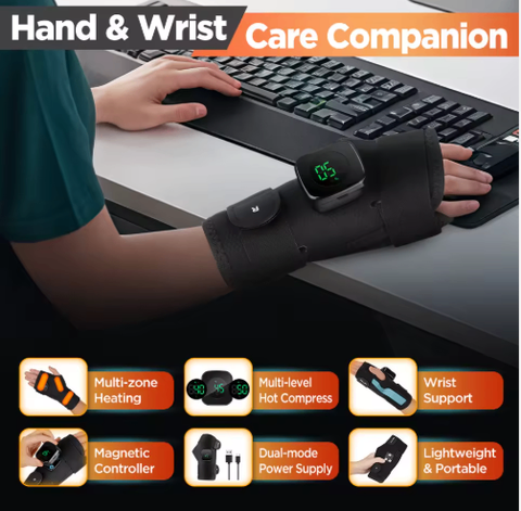 Heated Magnetic Wristband – Instant Pain Relief & Comfort