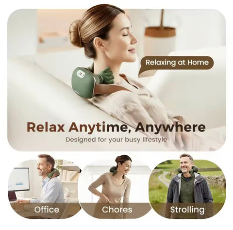 Heated Pillow Neck &amp; Back Massager