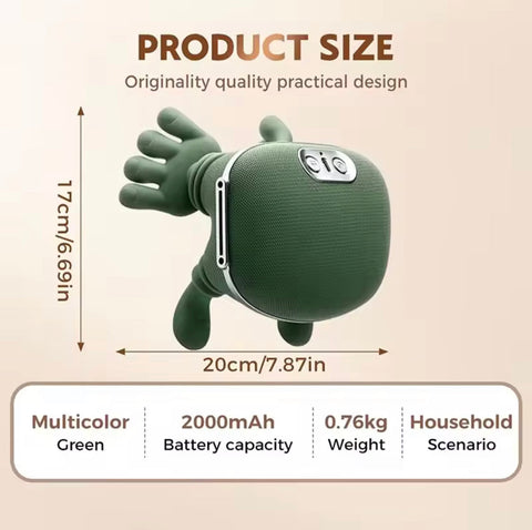 Heated Pillow Neck &amp; Back Massager