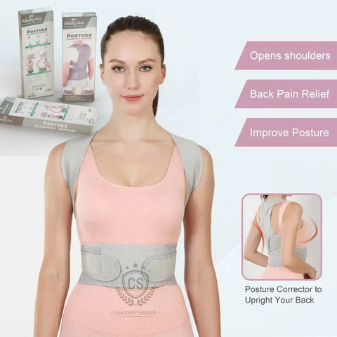 🧍 Adjustable Posture Corrector Back Belt